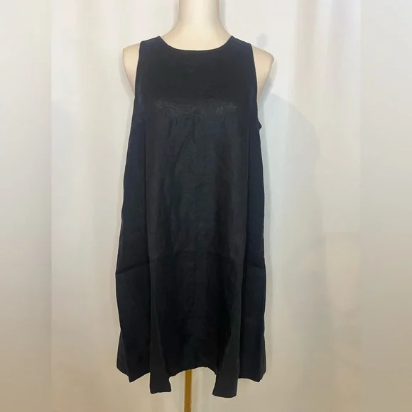 J.Crew Maxine button-back dress in linen - Picture 6 of 8